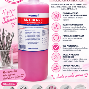ANTIBENZIL concentrado rojo 1 litro