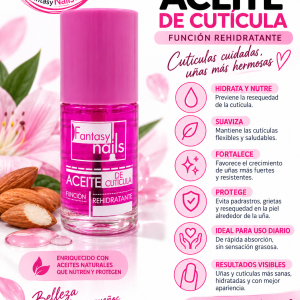 Aceite de cutícula 15 ml fantasy nails