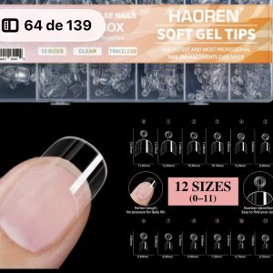 Tips redondo 600 pz