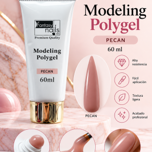 POLYGEL PECAN FANTASY NAILS